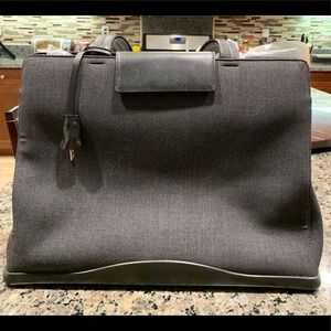 Prada Canvas Shoulder Bag